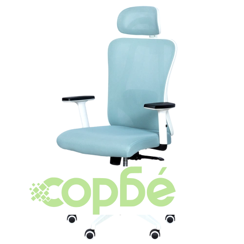 Комфортен офис стол Comfortino 7588 - светлосин ➤ топ цена ➤ sorbe.bg