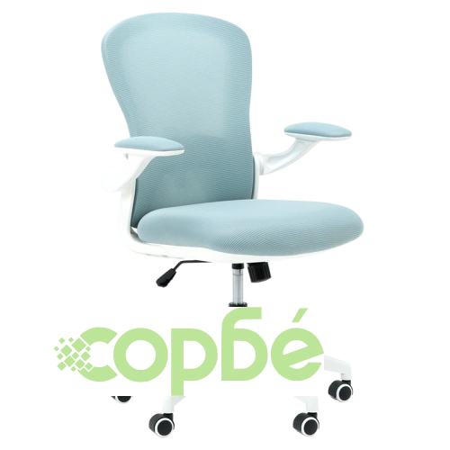 Офис стол Comfortino 7590 в светлосин цвят ➤ топ цена ➤ sorbe.bg