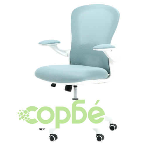 Офис стол Comfortino 7590 в светлосин цвят ➤ топ цена ➤ sorbe.bg