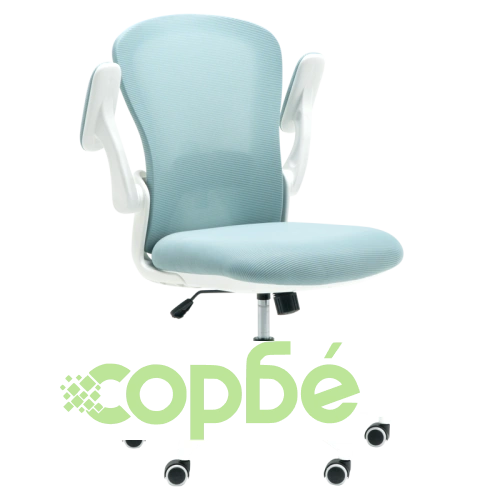 Офис стол Comfortino 7590 в светлосин цвят ➤ топ цена ➤ sorbe.bg