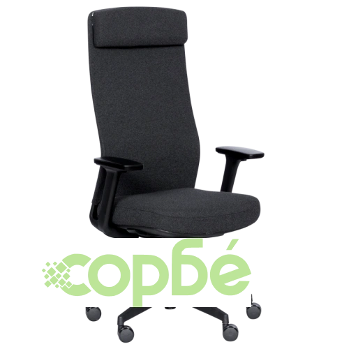 Ергономичен офис стол SLIGO в черно ➤ топ цена ➤ sorbe.bg