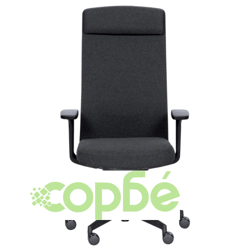 Ергономичен офис стол SLIGO в черно ➤ топ цена ➤ sorbe.bg