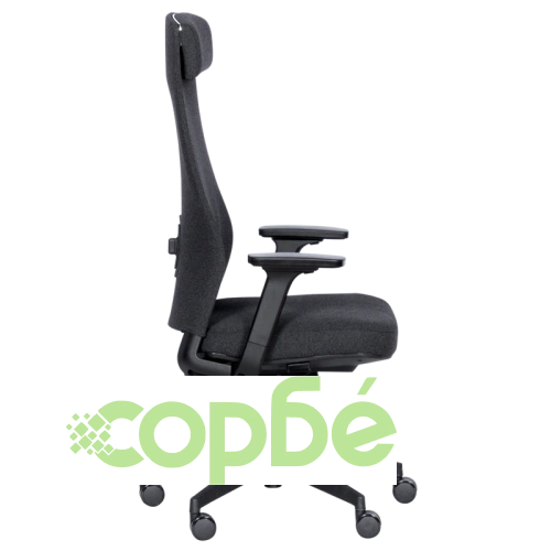 Ергономичен офис стол SLIGO в черно ➤ топ цена ➤ sorbe.bg