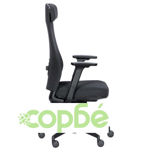 Ергономичен офис стол SLIGO в черно ➤ топ цена ➤ sorbe.bg