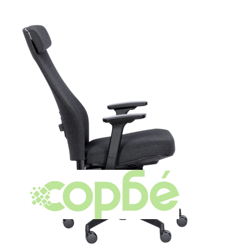 Ергономичен офис стол SLIGO в черно ➤ топ цена ➤ sorbe.bg