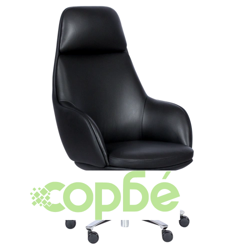 Елегантно офис кресло BRAY в черно ➤ топ цена ➤ sorbe.bg