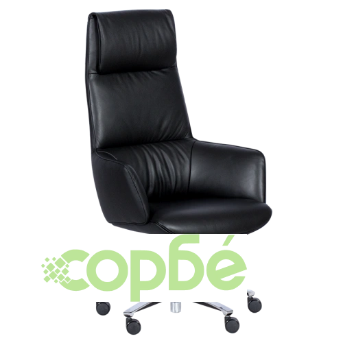 Луксозно офис кресло TRIM в черно ➤ топ цена ➤ sorbe.bg