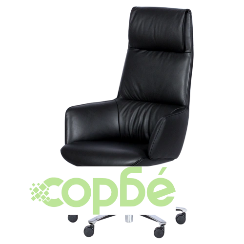 Луксозно офис кресло TRIM в черно ➤ топ цена ➤ sorbe.bg