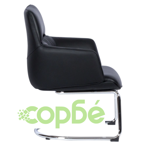 Посетителски стол KELLS в черно ➤ топ цена ➤ sorbe.bg