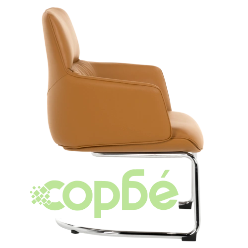 KELLS Посетителски Стол в Кафяво ➤ топ цена ➤ sorbe.bg