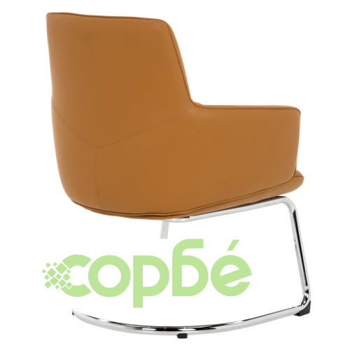 KELLS Посетителски Стол в Кафяво ➤ топ цена ➤ sorbe.bg