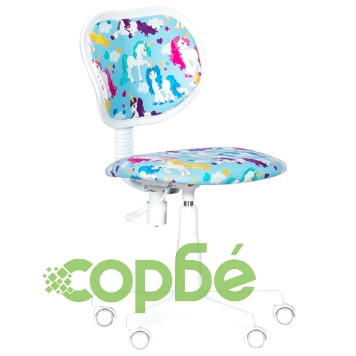 Детски стол UNICORN 2 - шарен ➤ топ цена ➤ sorbe.bg