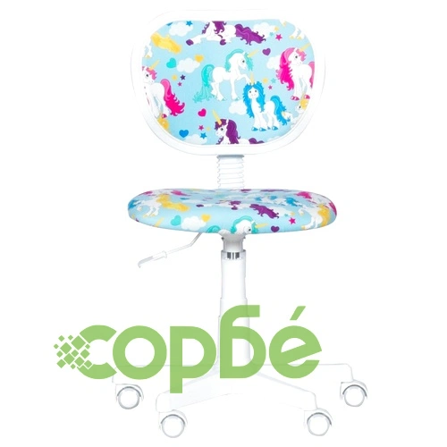 Детски стол UNICORN 2 - шарен ➤ топ цена ➤ sorbe.bg