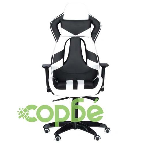 Геймърски стол SPRINTER - черен-бял ➤ топ цена ➤ sorbe.bg