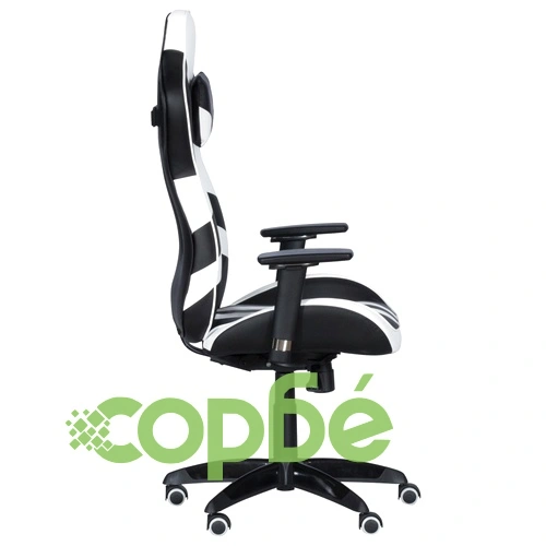 Геймърски стол SPRINTER - черен-бял ➤ топ цена ➤ sorbe.bg