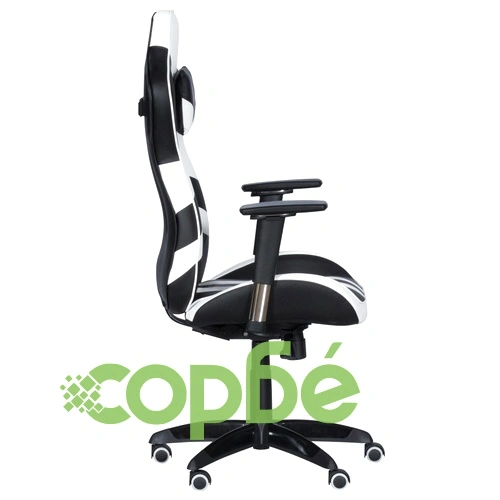 Геймърски стол SPRINTER - черен-бял ➤ топ цена ➤ sorbe.bg