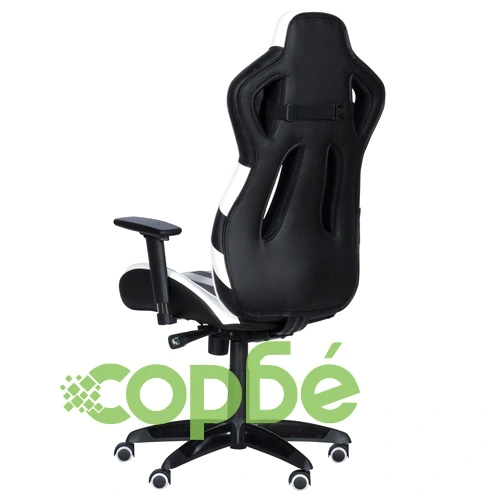 Геймърски стол SPRINTER - черен-бял ➤ топ цена ➤ sorbe.bg