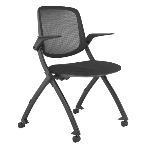 Стол за посетители AGNO в черно ➤ топ цена ➤ sorbe.bg