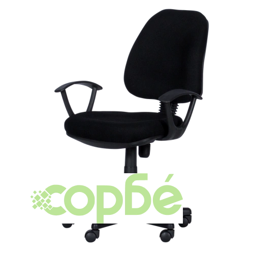 Комфортен работен стол Comfortino 7068 в черно ➤ топ цена ➤ sorbe.bg