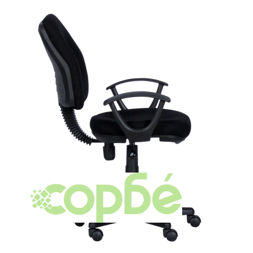 Комфортен работен стол Comfortino 7068 в черно ➤ топ цена ➤ sorbe.bg