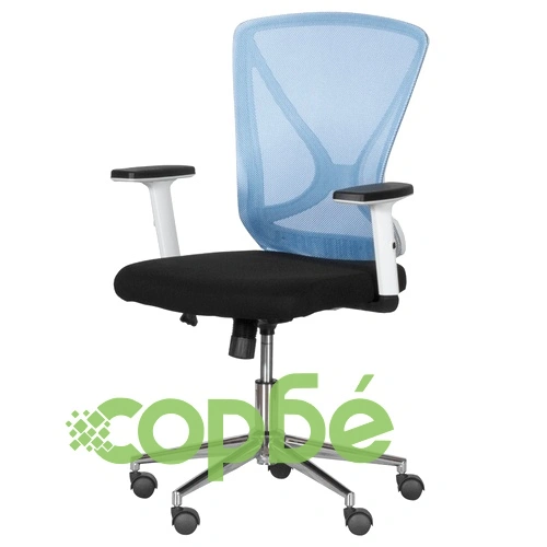 Работен офис стол Comfortino 7049 - син - черен ➤ топ цена ➤ sorbe.bg