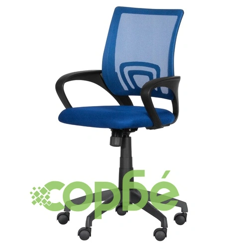 Работен офис стол Comfortino 7050 - син ➤ топ цена ➤ sorbe.bg