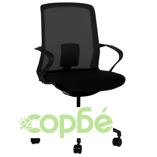 Офис стол Comfortino 7061 - Практичност и комфорт в черно ➤ топ цена ➤ sorbe.bg