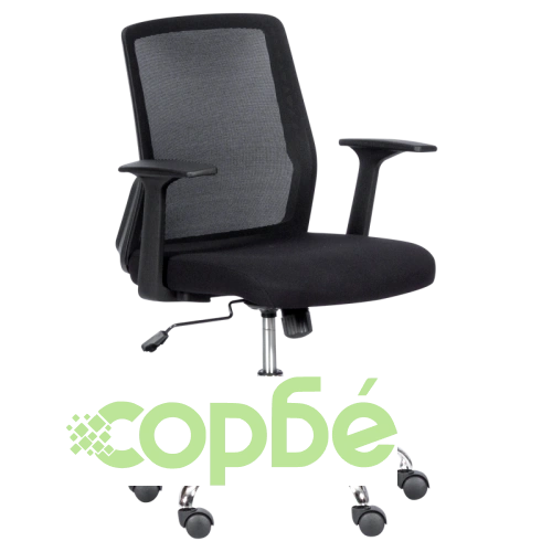 Офис стол Comfortino 7062 в черно ➤ топ цена ➤ sorbe.bg