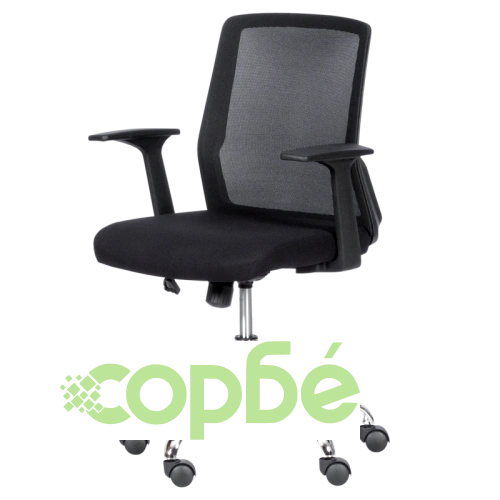 Офис стол Comfortino 7062 в черно ➤ топ цена ➤ sorbe.bg