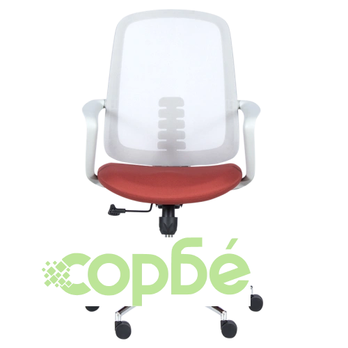 Офис стол Comfortino 7063 в сиво и червено ➤ топ цена ➤ sorbe.bg