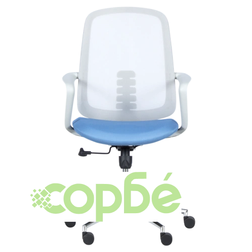 Офис стол Comfortino 7063 в сиво и синьо ➤ топ цена ➤ sorbe.bg