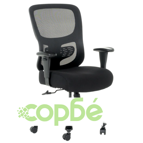 Професионален офис стол ALES в черно ➤ топ цена ➤ sorbe.bg