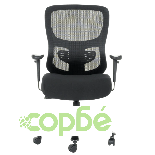 Професионален офис стол ALES в черно ➤ топ цена ➤ sorbe.bg