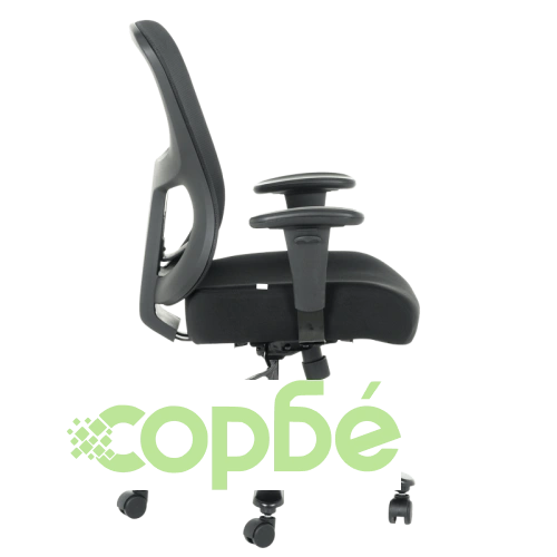 Професионален офис стол ALES в черно ➤ топ цена ➤ sorbe.bg