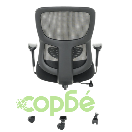 Професионален офис стол ALES в черно ➤ топ цена ➤ sorbe.bg