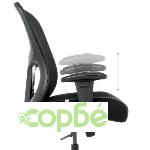 Професионален офис стол ALES в черно ➤ топ цена ➤ sorbe.bg