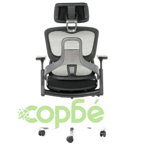 Ергономичен офис стол METZ в черно ➤ топ цена ➤ sorbe.bg