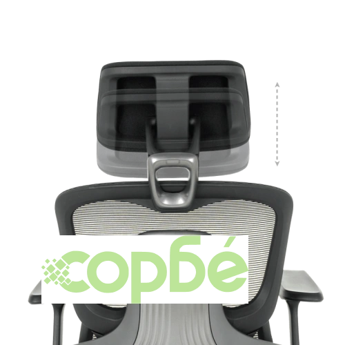 Ергономичен офис стол METZ в черно ➤ топ цена ➤ sorbe.bg