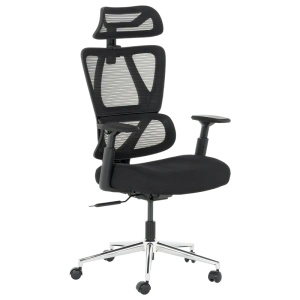 Ергономичен Офис Стол GAP в Черно