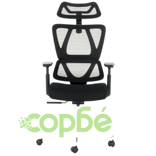 Ергономичен Офис Стол GAP в Черно ➤ топ цена ➤ sorbe.bg