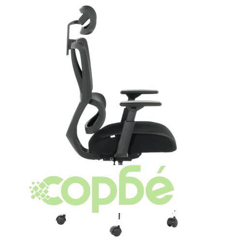 Ергономичен Офис Стол GAP в Черно ➤ топ цена ➤ sorbe.bg