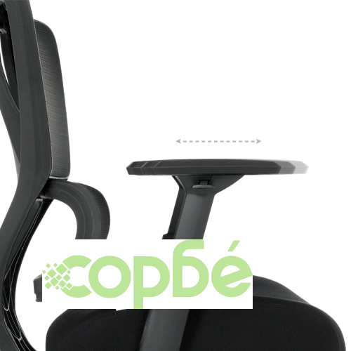 Ергономичен Офис Стол GAP в Черно ➤ топ цена ➤ sorbe.bg