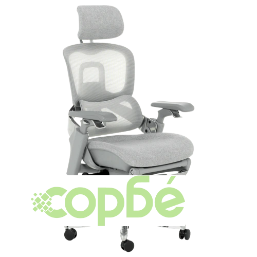 Ергономичен офис стол DOLE W в сиво ➤ топ цена ➤ sorbe.bg