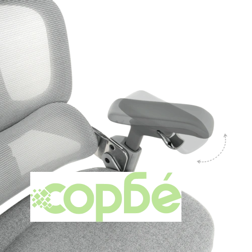 Ергономичен офис стол DOLE W в сиво ➤ топ цена ➤ sorbe.bg