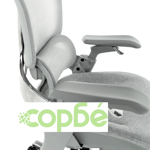 Ергономичен офис стол DOLE W в сиво ➤ топ цена ➤ sorbe.bg