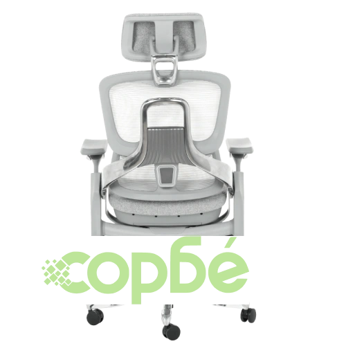 Ергономичен офис стол DOLE W в сиво ➤ топ цена ➤ sorbe.bg