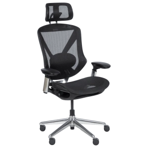 Ергономичен офис стол MANA в черно