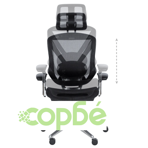 Ергономичен офис стол MANA в черно ➤ топ цена ➤ sorbe.bg