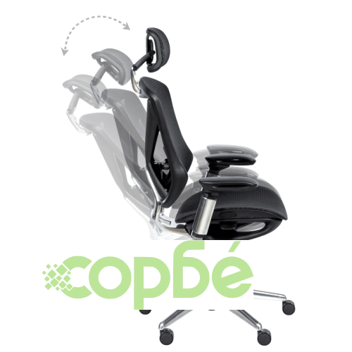 Ергономичен офис стол MANA в черно ➤ топ цена ➤ sorbe.bg