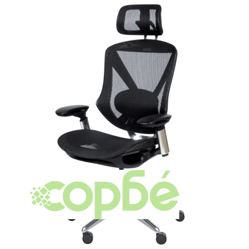 Ергономичен офис стол MANA в черно ➤ топ цена ➤ sorbe.bg